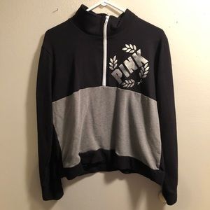 Victoria’s Secret PINK Half-zip Pullover Sweater